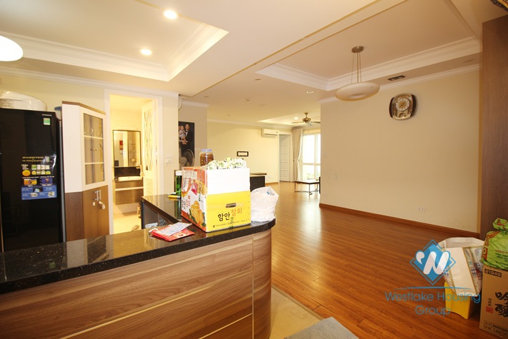 Furnished three bedrooms apartment for rent in Ciputra, Ha Noi